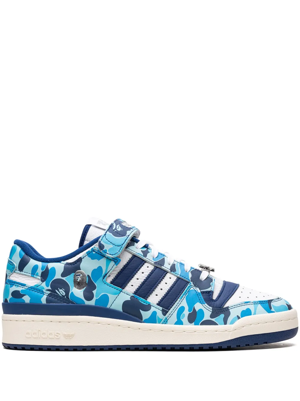 

Кроссовки Forum '84 Low Bape 30th Anniversary Blue Camo adidas, синий