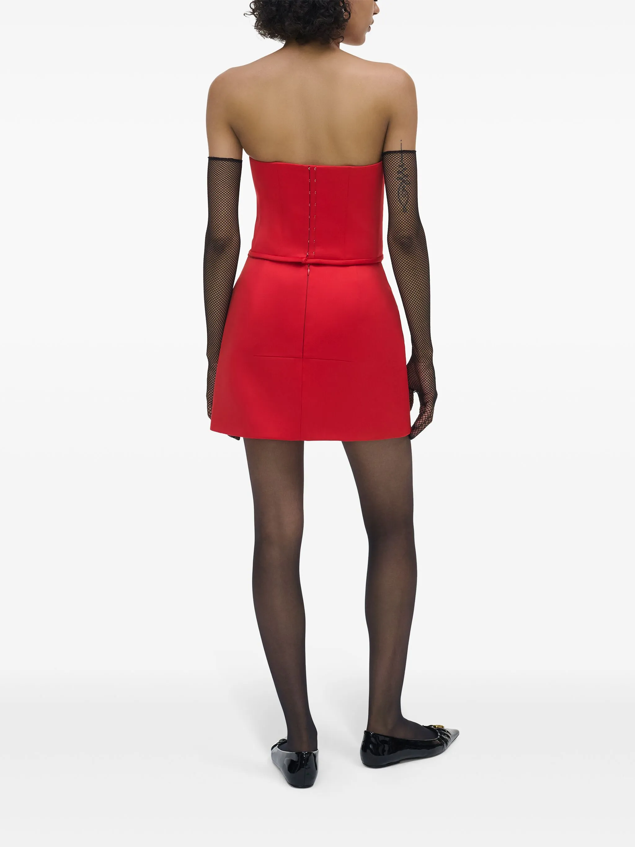 Корсет The Duchess Satin Rose Marc Jacobs, красный — фото 4