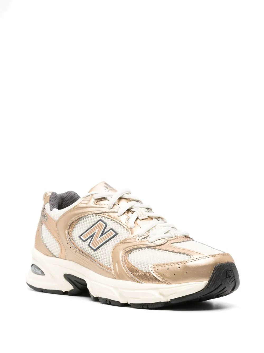 Кеды 530 с эффектом металлик NEW BALANCE, золотой — фото 2