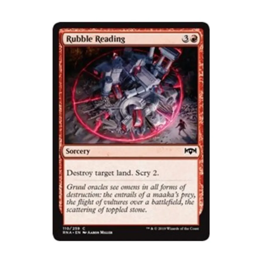 

CCG Чтение щебня (С), MTG - Ravnica Allegiance