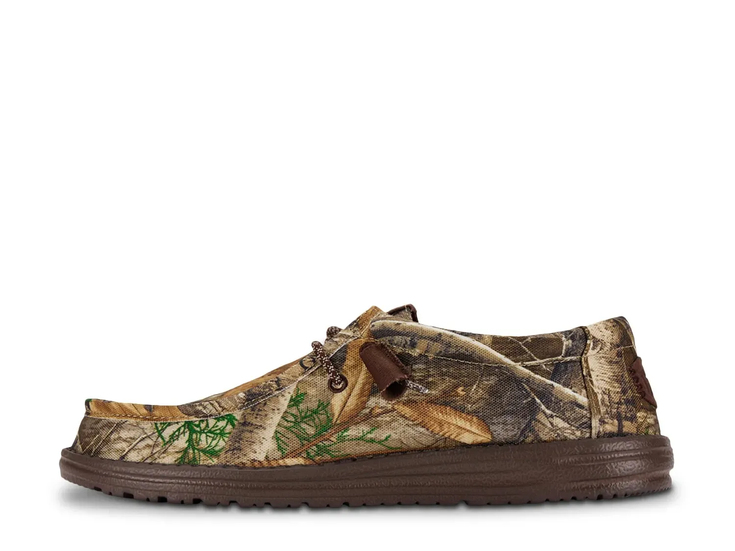Кроссовки HEYDUDE Wally Real Tree Edge Slip-On, разноцветный камуфляжный принт — фото 3