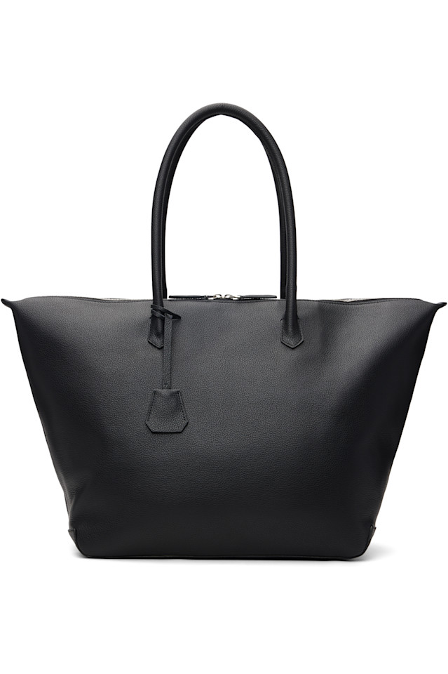 

Большая дорожная сумка из зернистой кожи Tonywack, черный