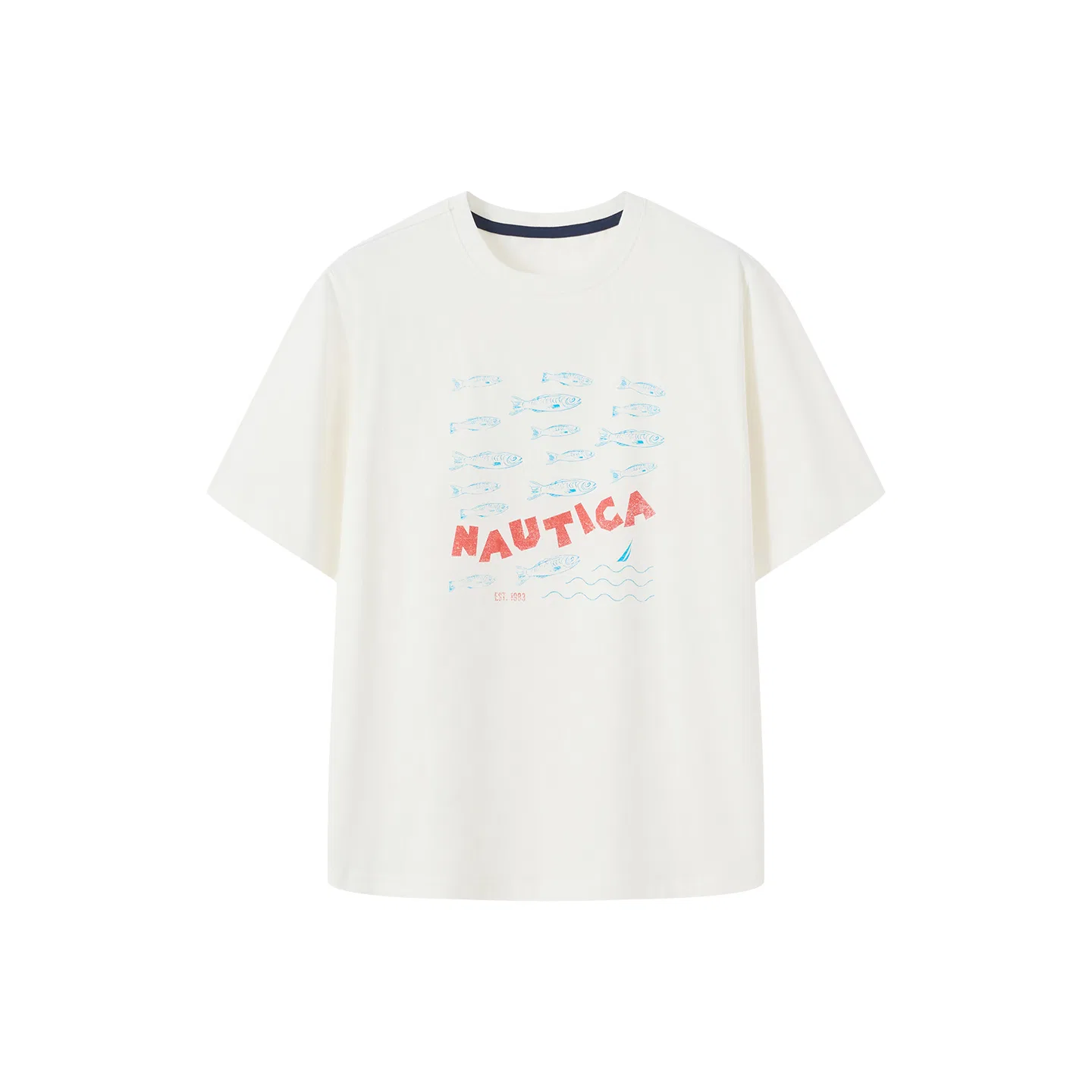 Футболка детская с коротким рукавом Nautica Ecru