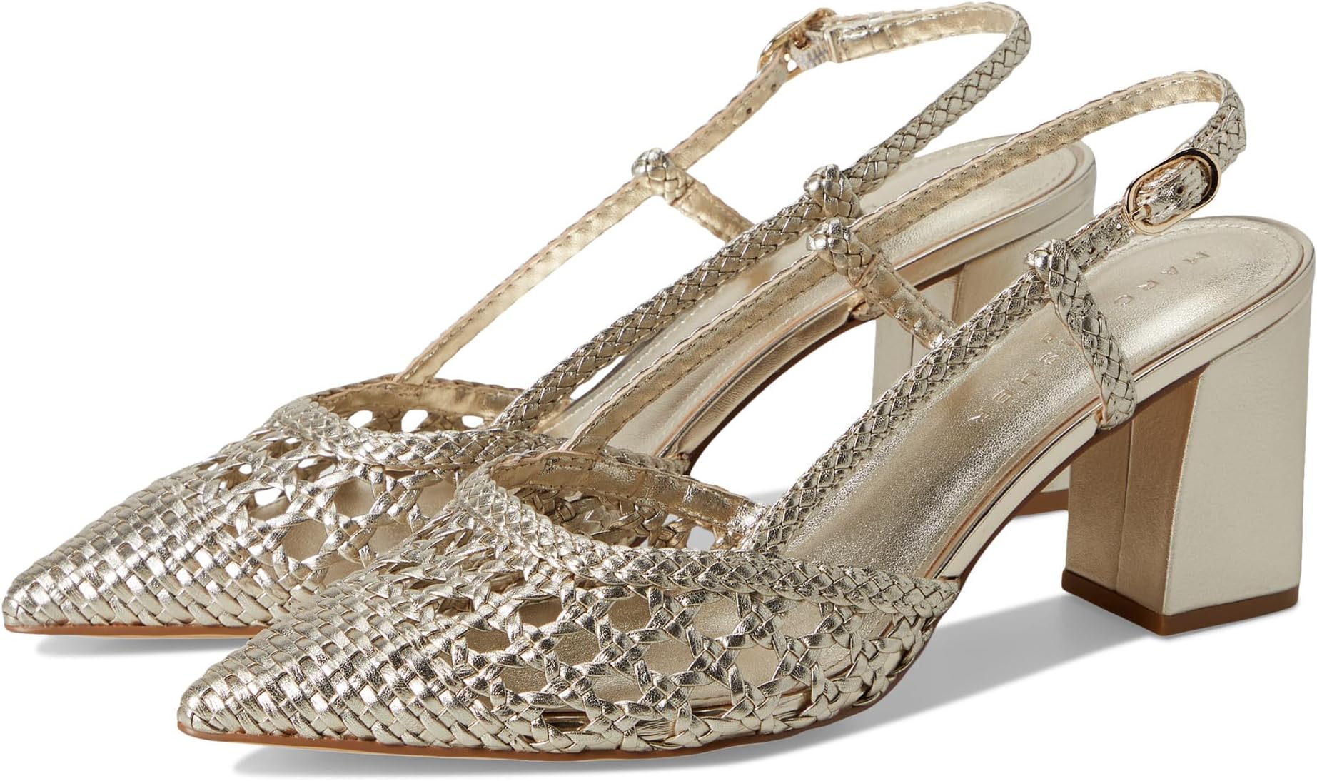 Туфли Marc Fisher LTD Zunnie, цвет Gold Leather