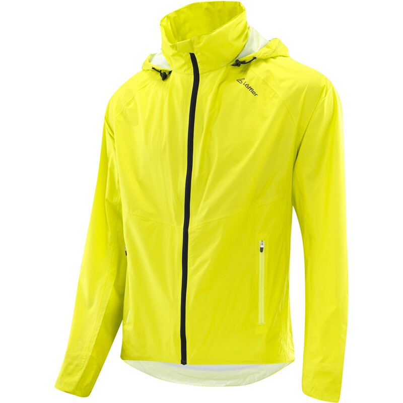 

Куртка-Дождевик с капюшоном и карманом wpm Löffler, цвет lemon