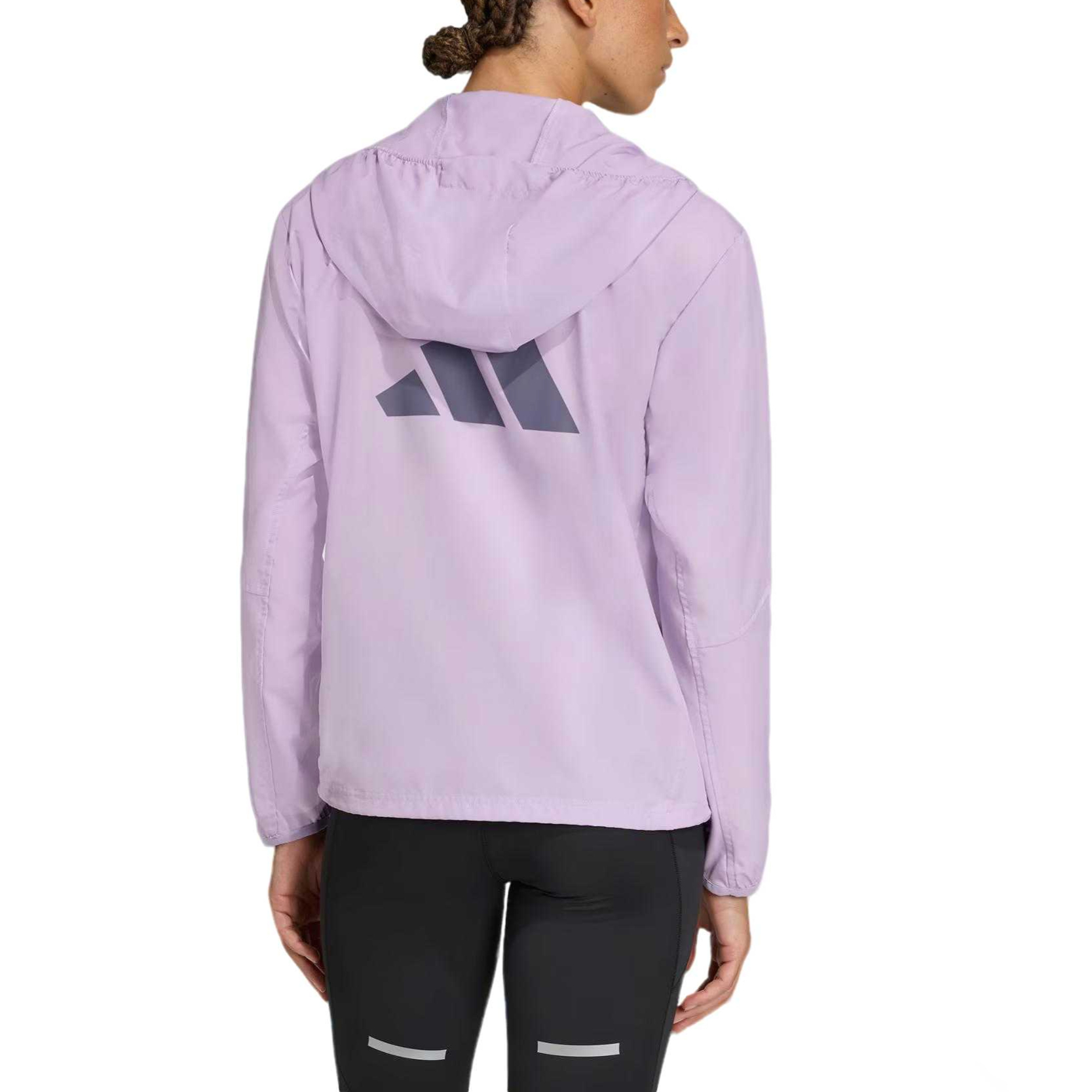 Adidas Беговая куртка Women's Powder Plum Purple — фото 4