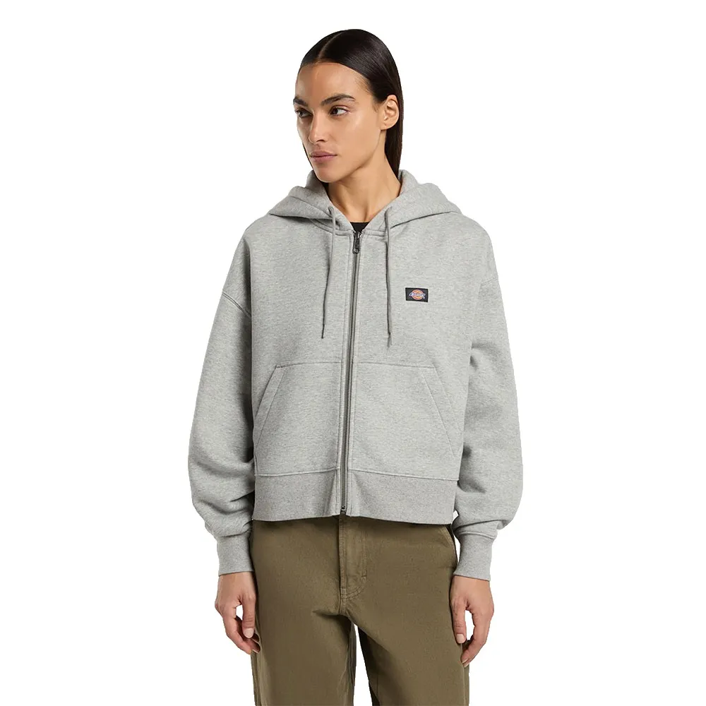 

Толстовка Dickies Oakport full zip, серый