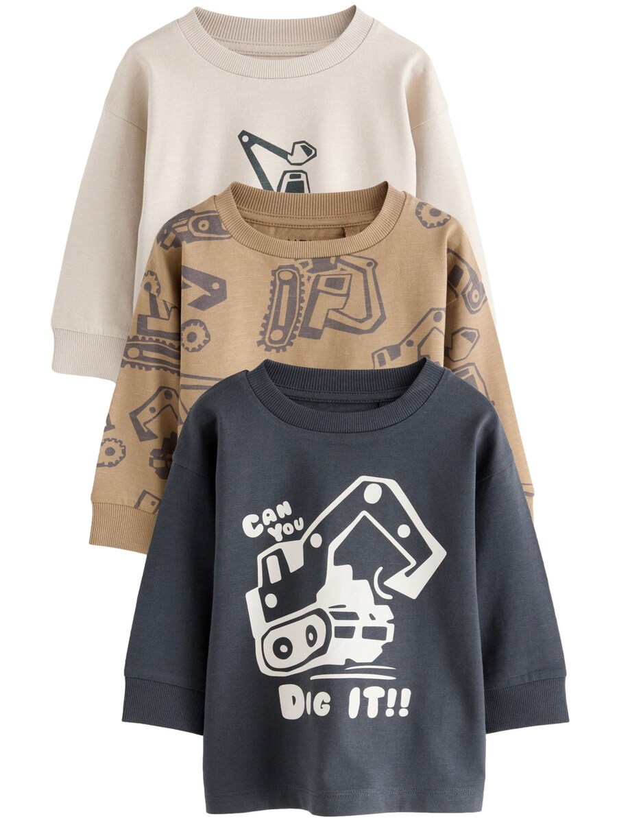 

Рубашка Next, цвет Beige/Brown/Black