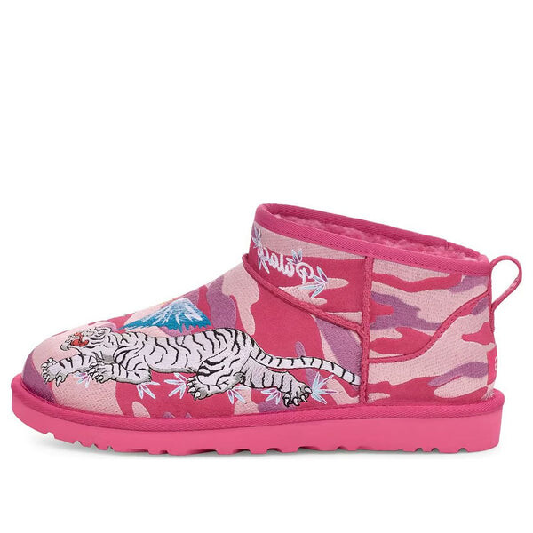 

Кроссовки x palace classic ultra mini boot 'pink camo' Ugg, розовый