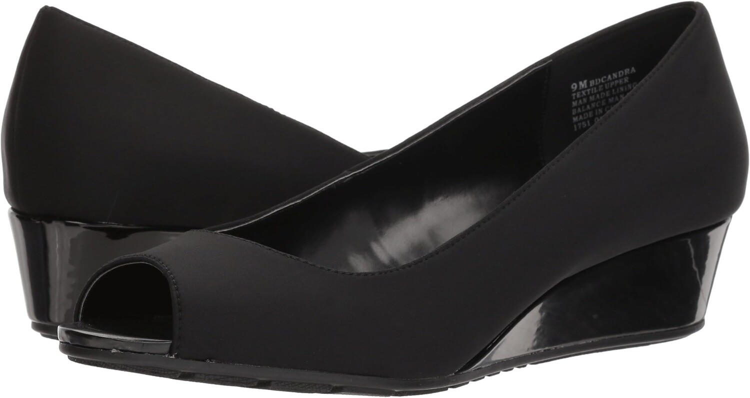 Туфли на танкетке Candra Bandolino, цвет Black Lycra