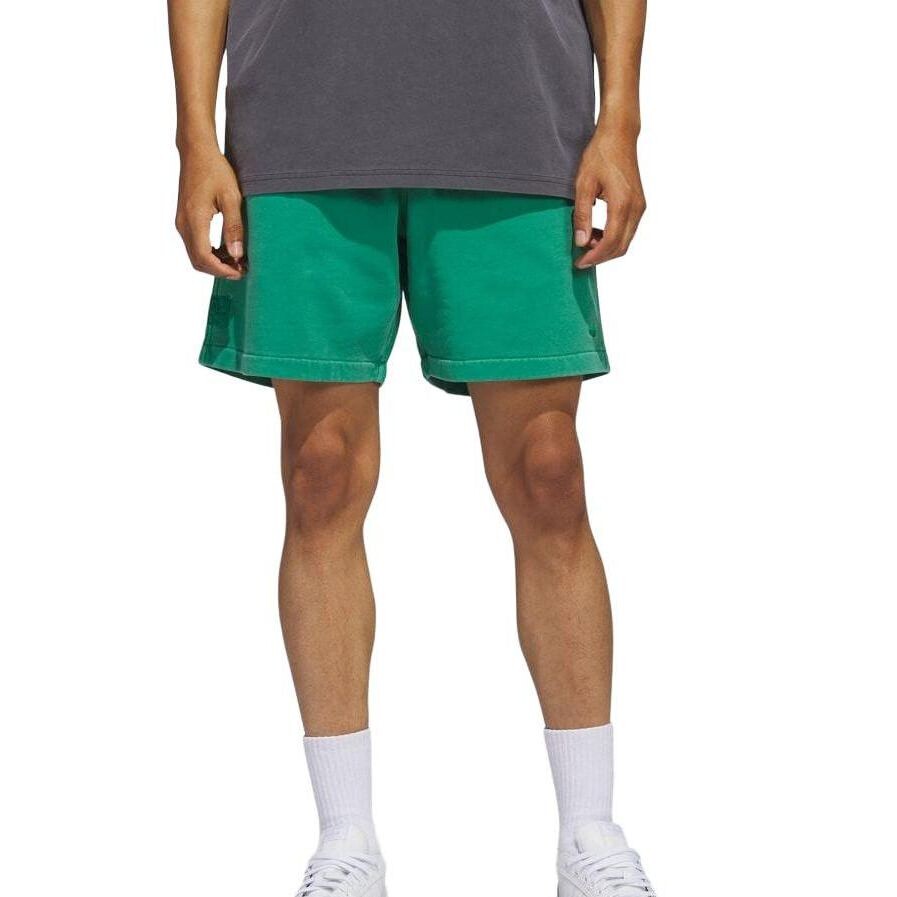 SHMOO FTHR повседневные шорты мужские зеленые Adidas Originals, зеленый — фото 4