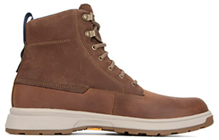 Мужские ботинки Timberland Atwells Ave высокие кожаные, коричневый — фото 2