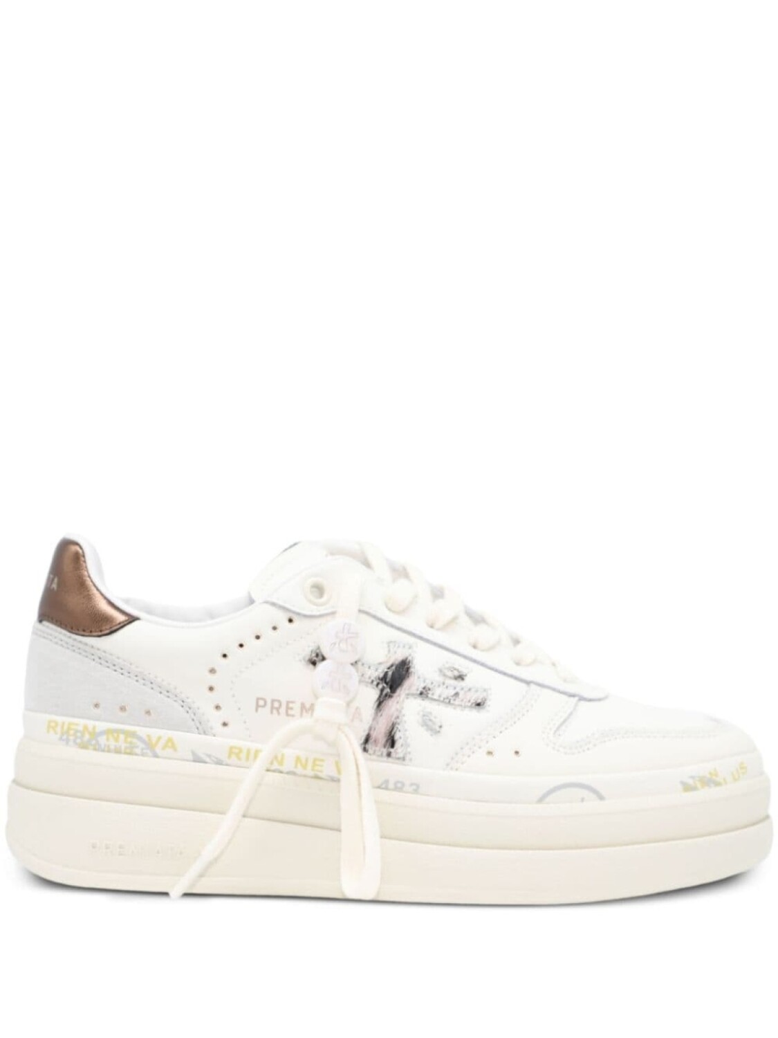 

Premiata кроссовки Micol, белый