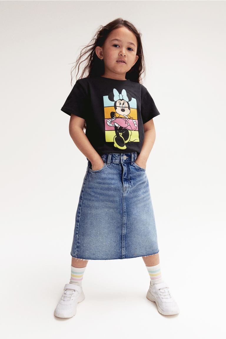 

Футболка с принтом H&M, серый