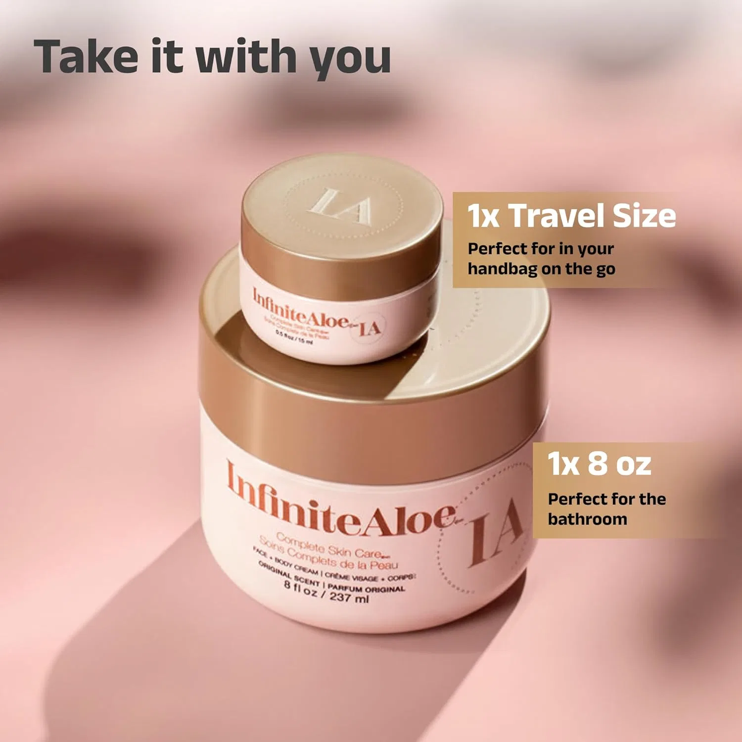 Крем для ухода за кожей Infinite Aloe Original Scent 236 мл Infinitealoe — фото 3