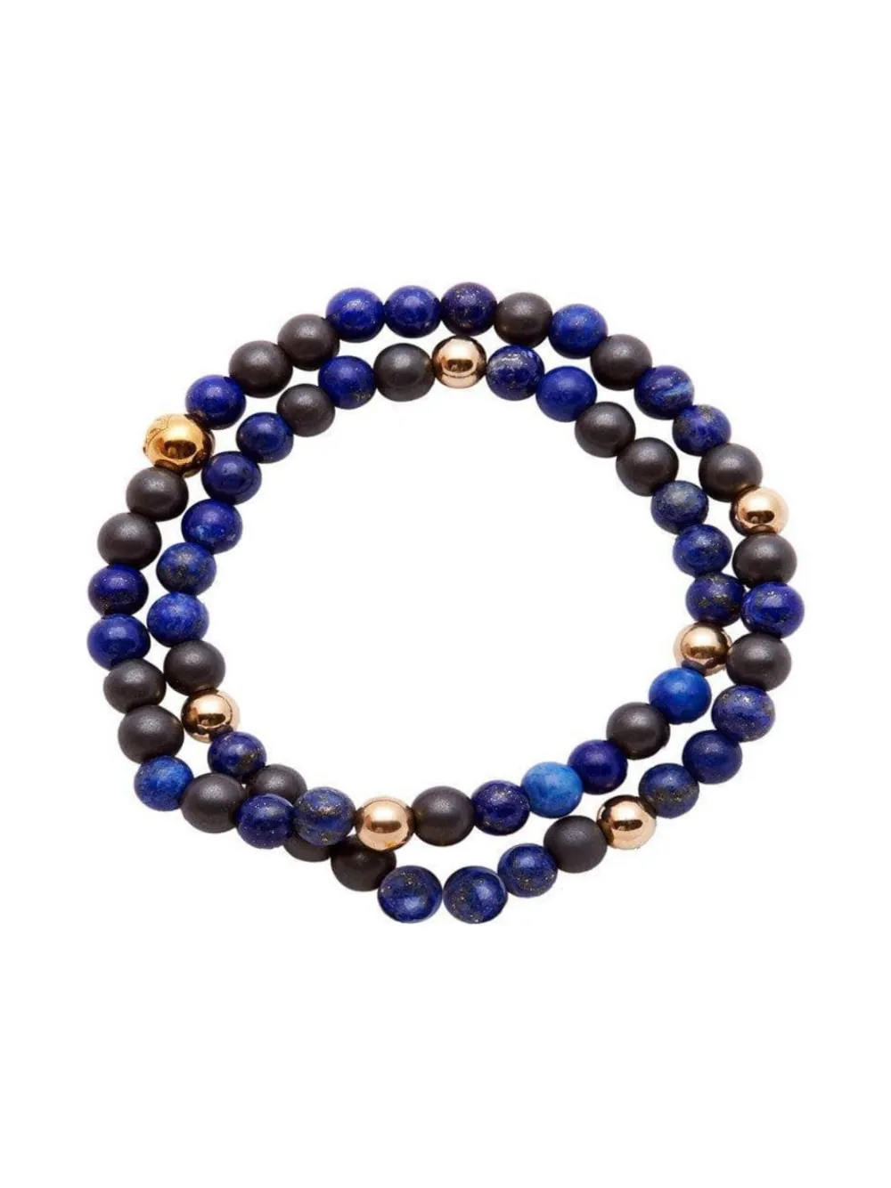 

Браслет с ремешками Nialaya Jewelry, синий