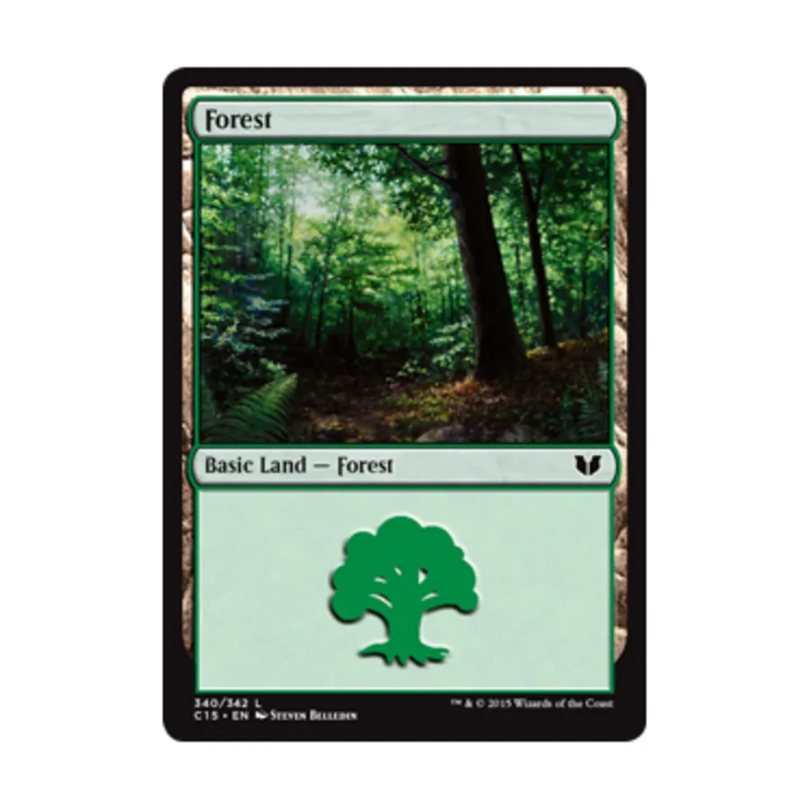 

CCG Лес #340 (С), MTG - Commander 2015