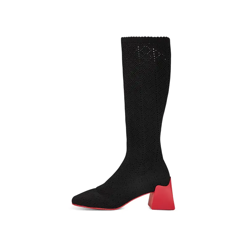 Сапоги женские 5,5 см JC DAMO, Black