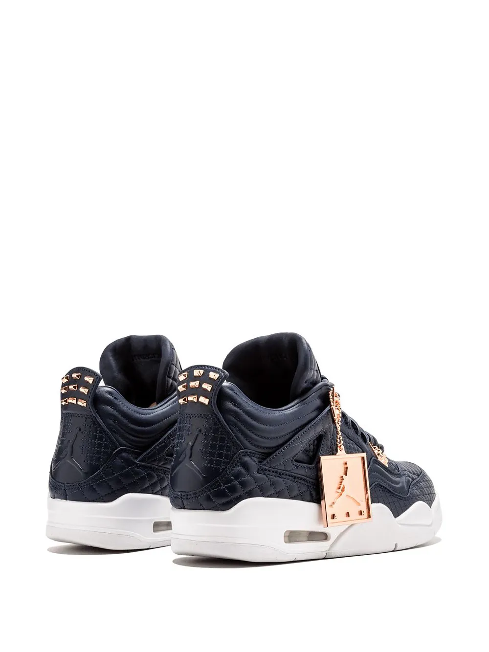 Кроссовки Air  4 Retro Premium Jordan, черный — фото 3