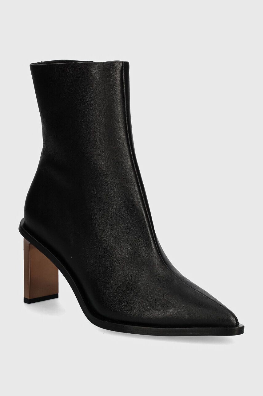 

Кожаные ботильоны Calvin Klein ANKLE BOOT 70 LTH, черный