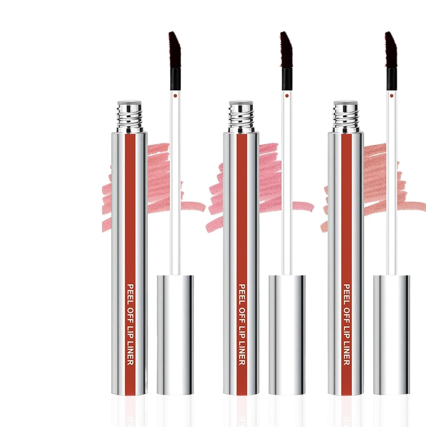 Жидкая матовая помада Peel Off Lip Stain, 3 шт, 0.06 кг