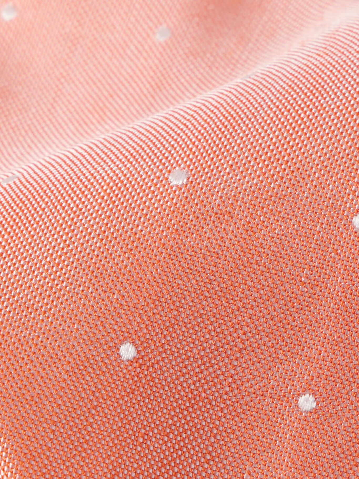 

Галстук из смеси шелка и льна с вышивкой, 8 см PAUL SMITH, коралловый