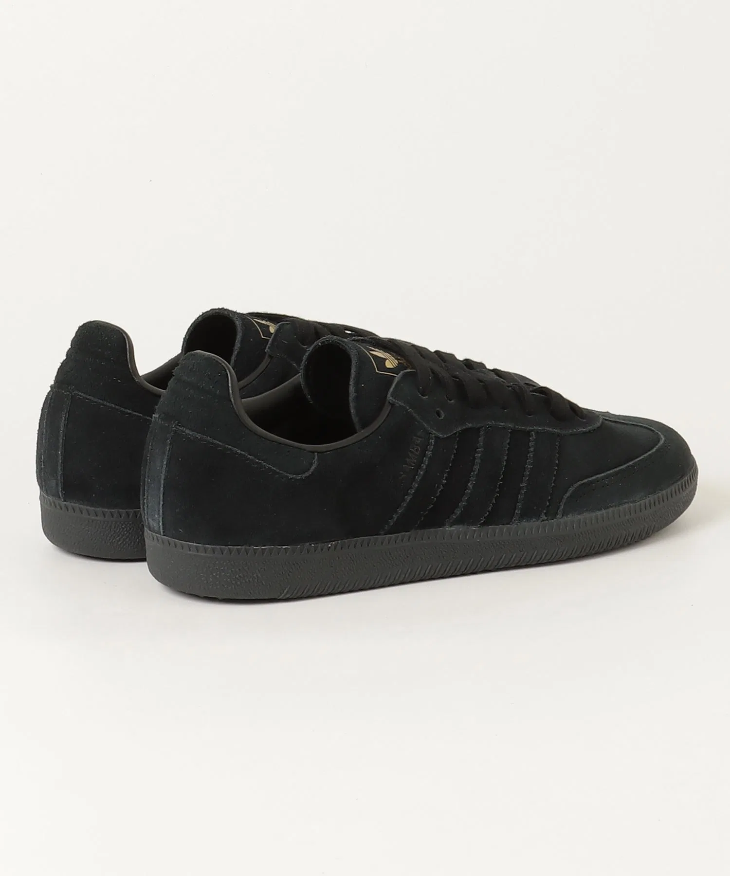 Мужские кроссовки adidas Originals SAMBA OG чёрные — фото 2