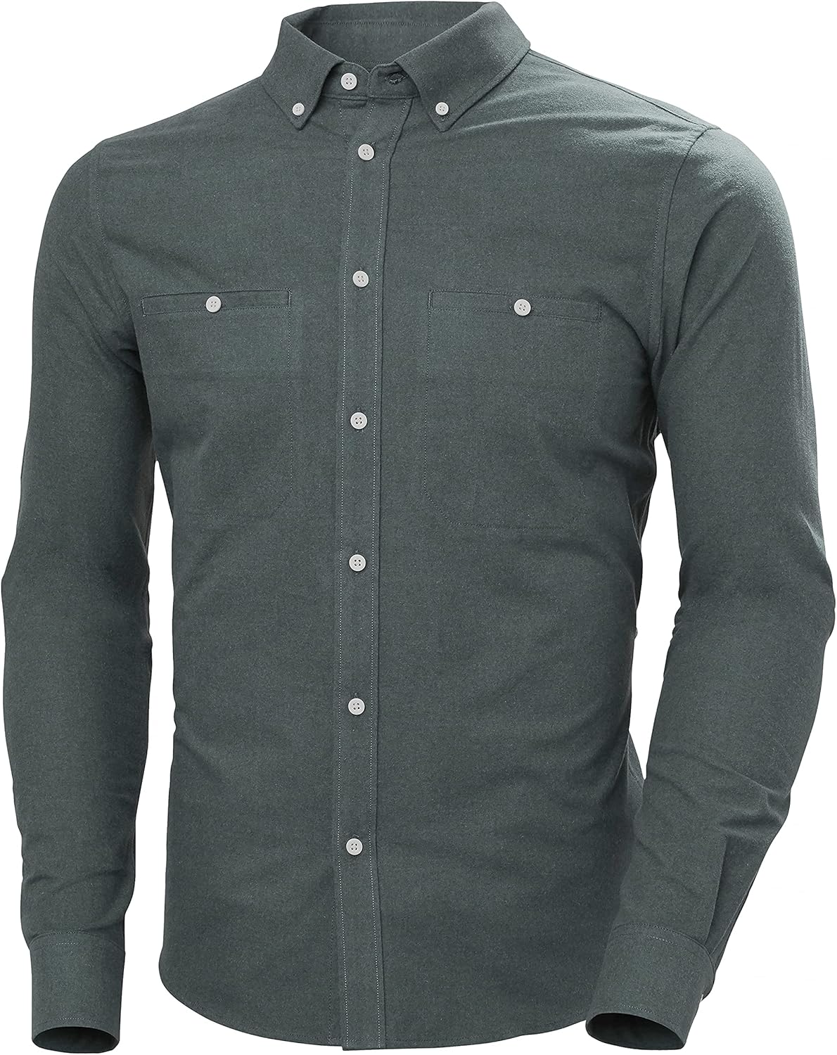 

Helly-Hansen мужская фланелевая рубашка из органического хлопка Helly Hansen, 609 Storm Melange/Heather