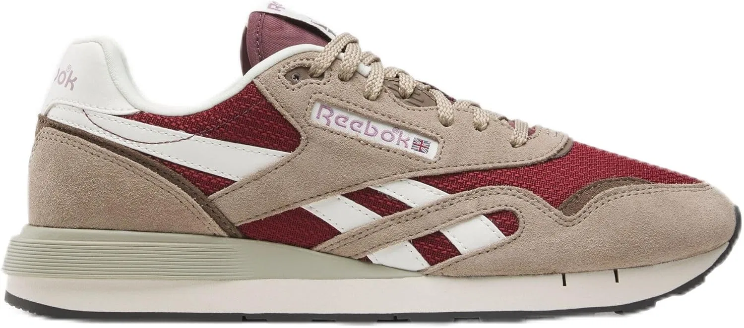 Кроссовки Reebok Unisex Classic Nylon 89, Grainygrey Blackberry Chalk