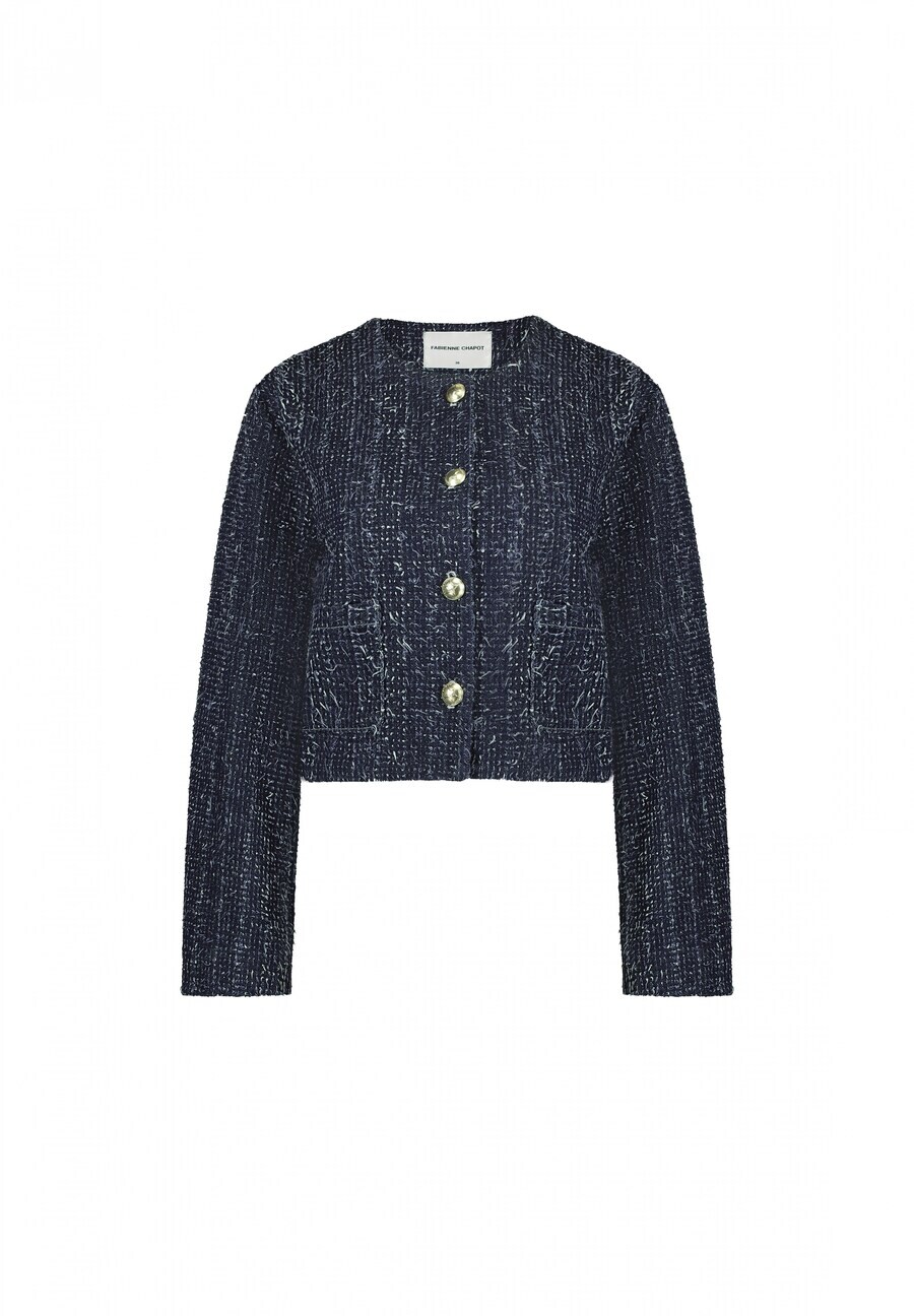 

Классический блейзер Fabienne Chapot Blazer, синий