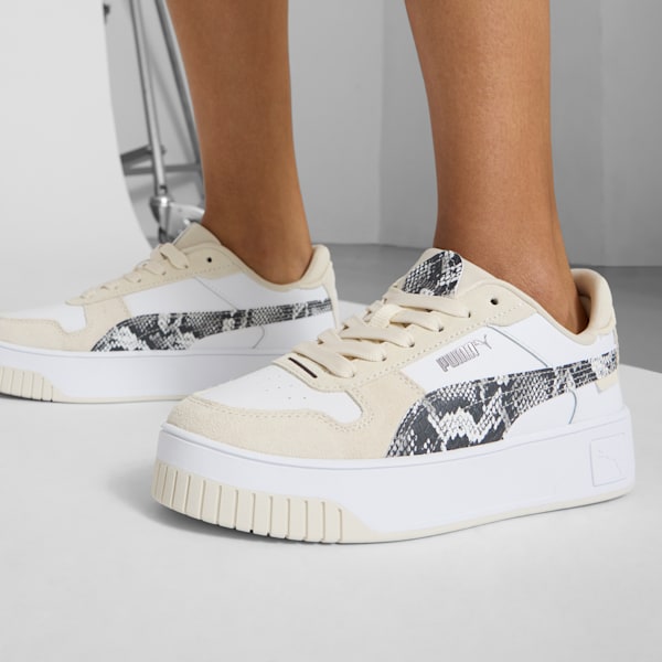 Женские кроссовки Carina Street Snake Chic Puma, белый — фото 2
