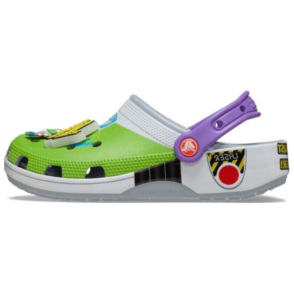 Классический сабо История игрушек Базз Лайтер Crocs, цвет Gray Green