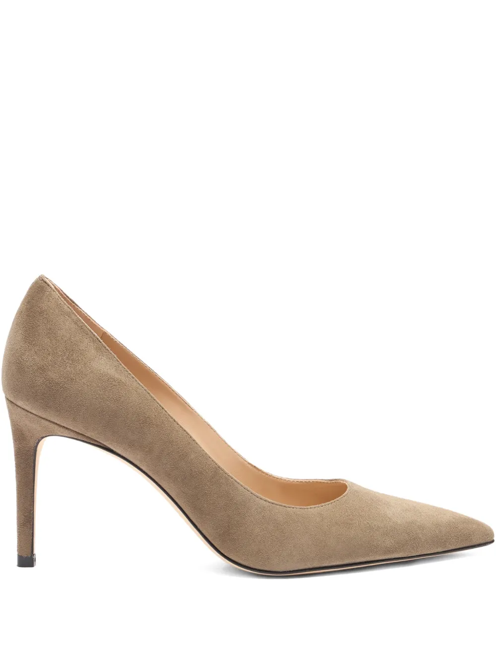 Туфли Stuart Power 85 с заостренным носком Stuart Weitzman, коричневый