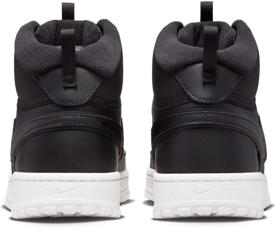 Кроссовки Nike Men's Court Vision Mid, Black/Black/Phantom — фото 2
