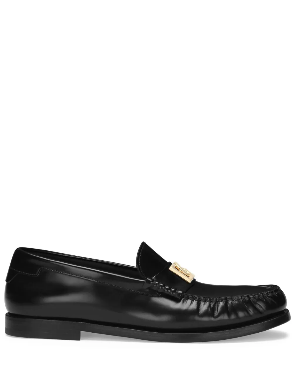 

Лоферы с логотипом DOLCE & GABBANA, черный