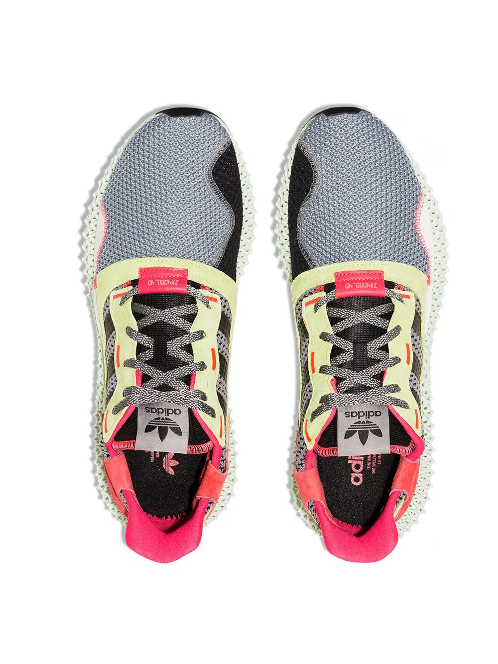 Кроссовки ZX 4000 4D adidas, серый — фото 3