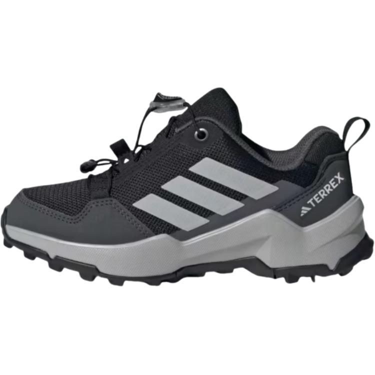 

Терра противоскользящие износостойкие низкие детские кроссовки черные Kids' Adidas