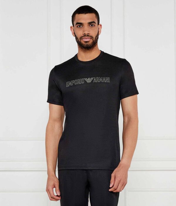 

Футболки Regular fit Emporio Armani, черный