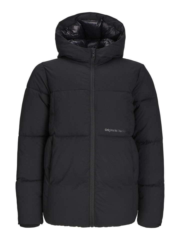 

Стеганая куртка JACK & JONES Junior, черный