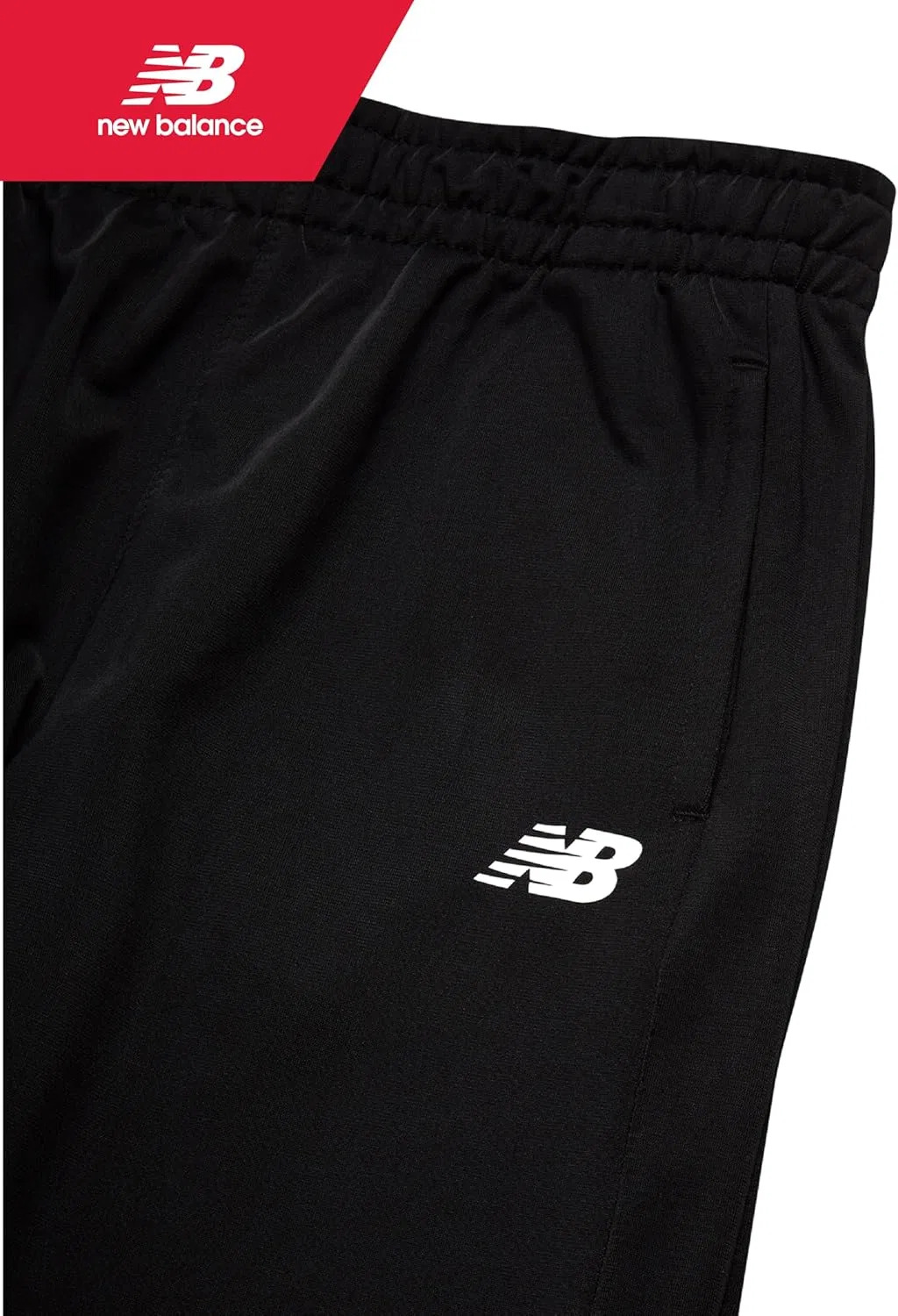 Детский спортивный костюм из 2 предметов New Balance, красный/черный — фото 4