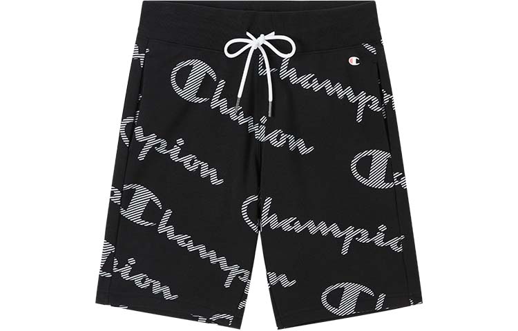 

Повседневные шорты унисекс Champion, цвет Black with Print