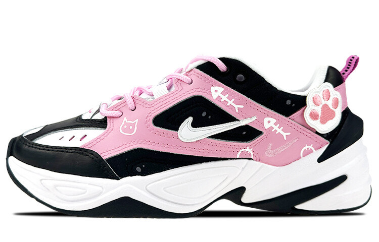 

Кроссовки Nike M2K Chunky Sneakers Women's Low-Top Black Pink/White