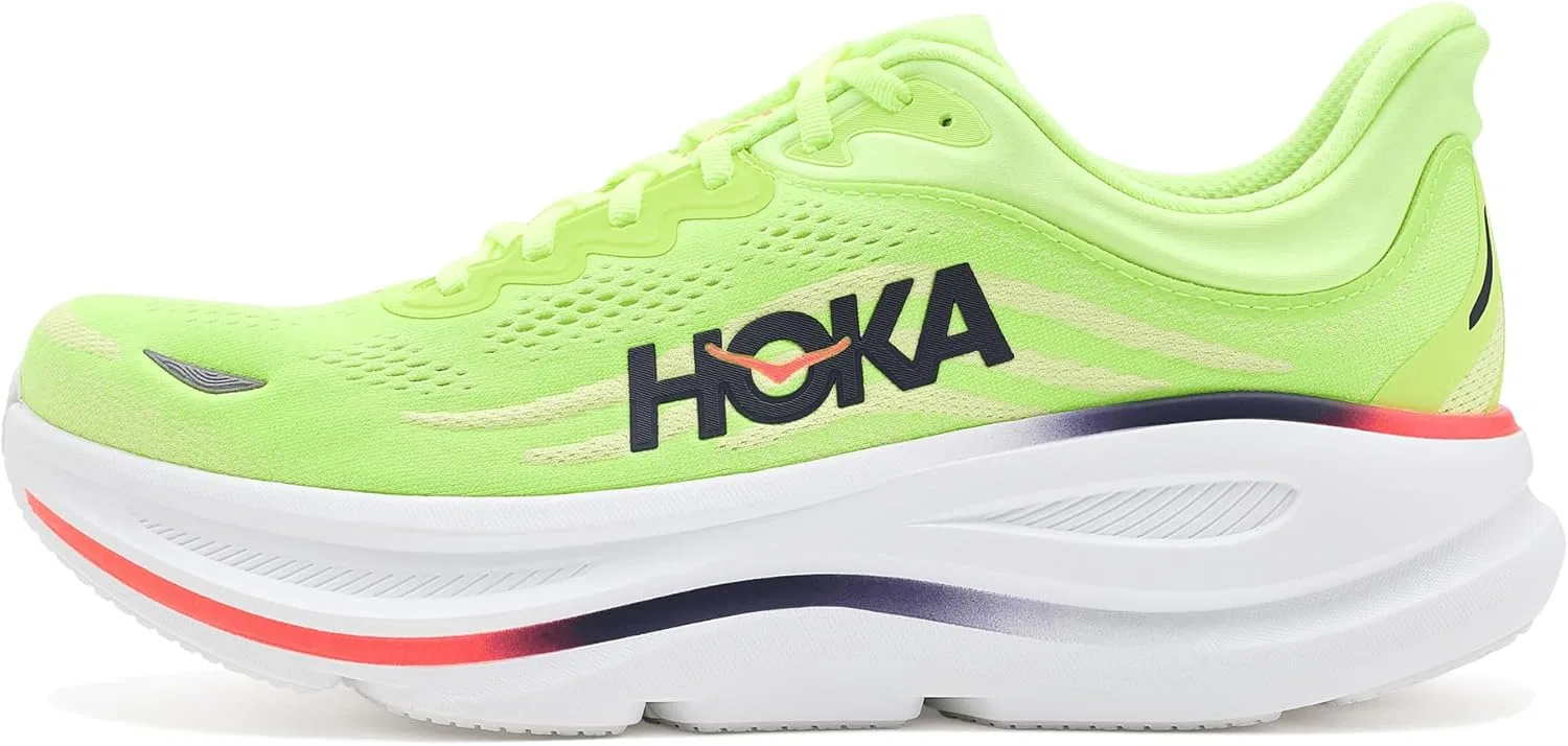 Кроссовки Hoka One One Bondi 9, Neon Yuzu Sunlight — фото 4