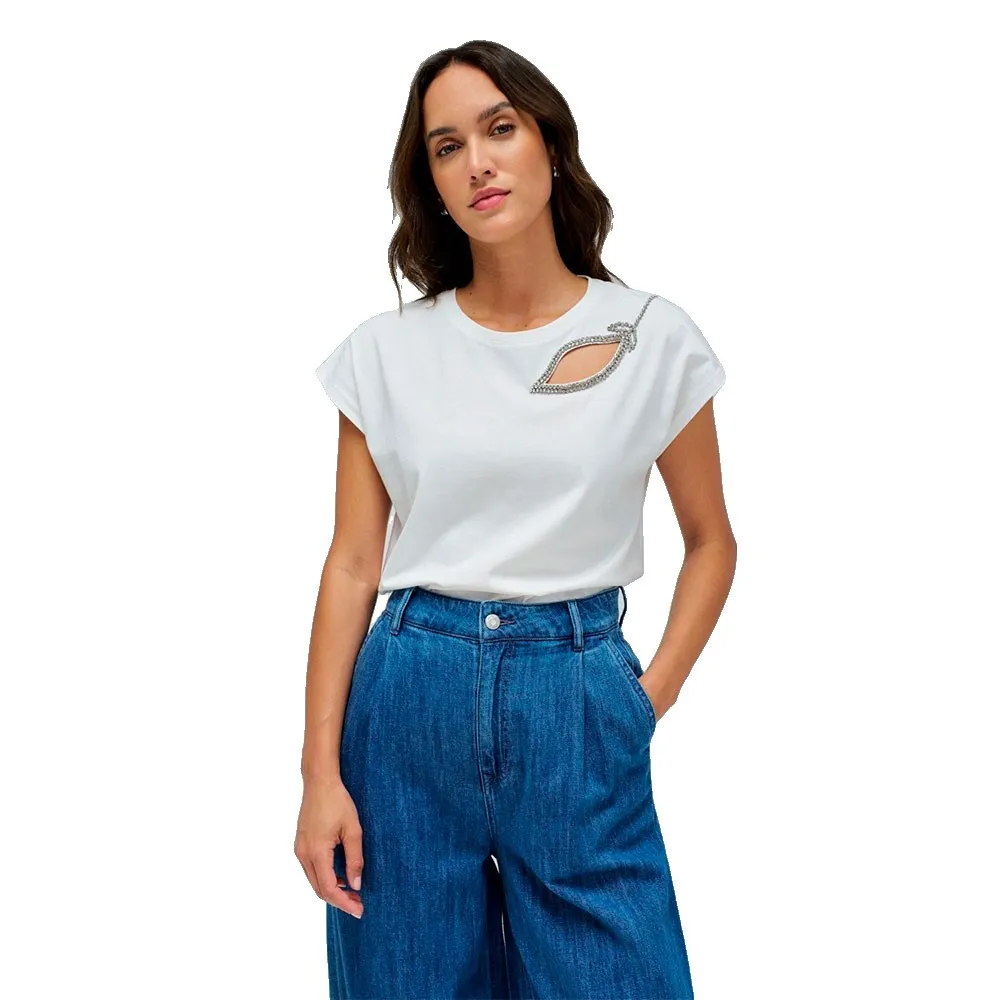 

Футболка Salsa Jeans 21010488 Regular Fit, белый