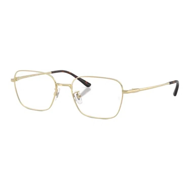Очки для зрения из титанового сплава квадратные унисекс gold RayBan