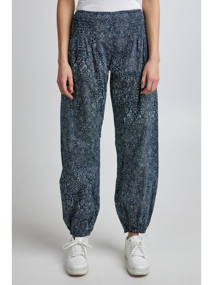 

Тканевые брюки PULZ Jeans, синий