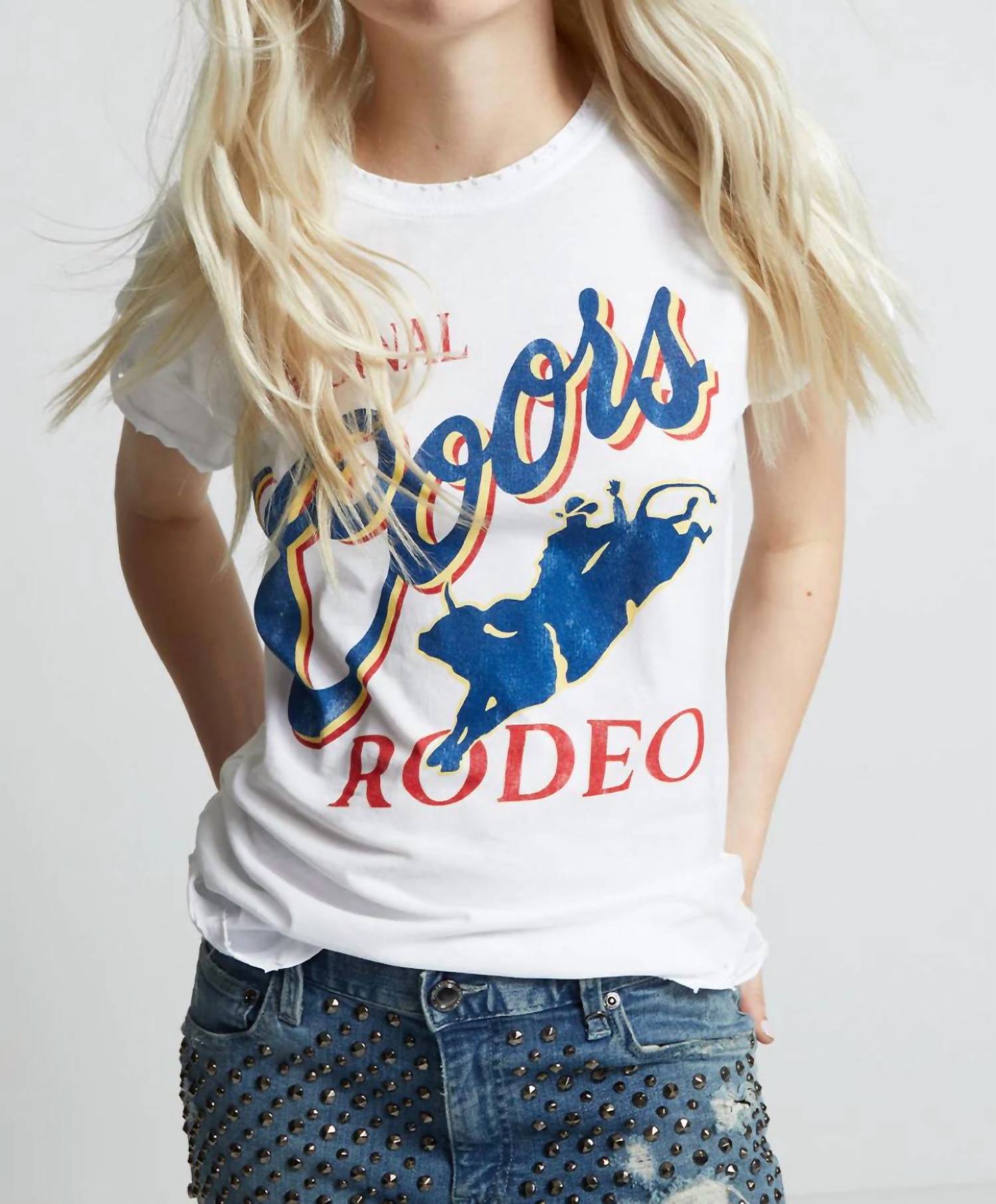 

Оригинальная футболка Coors Rodeo белого цвета Recycled Karma