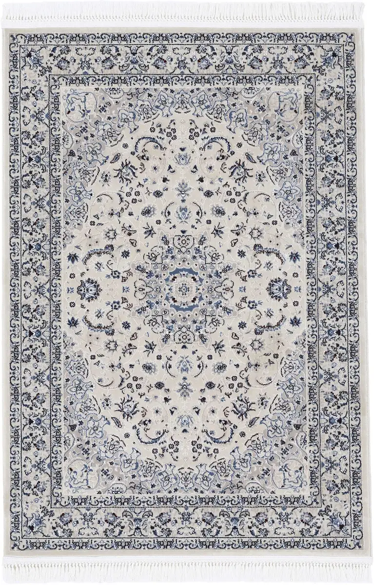 

Коверковер "Nain Diane", прямоугольный, с коротким ворсом, восточный стиль Carpetfine 160х230 см, цвет creme