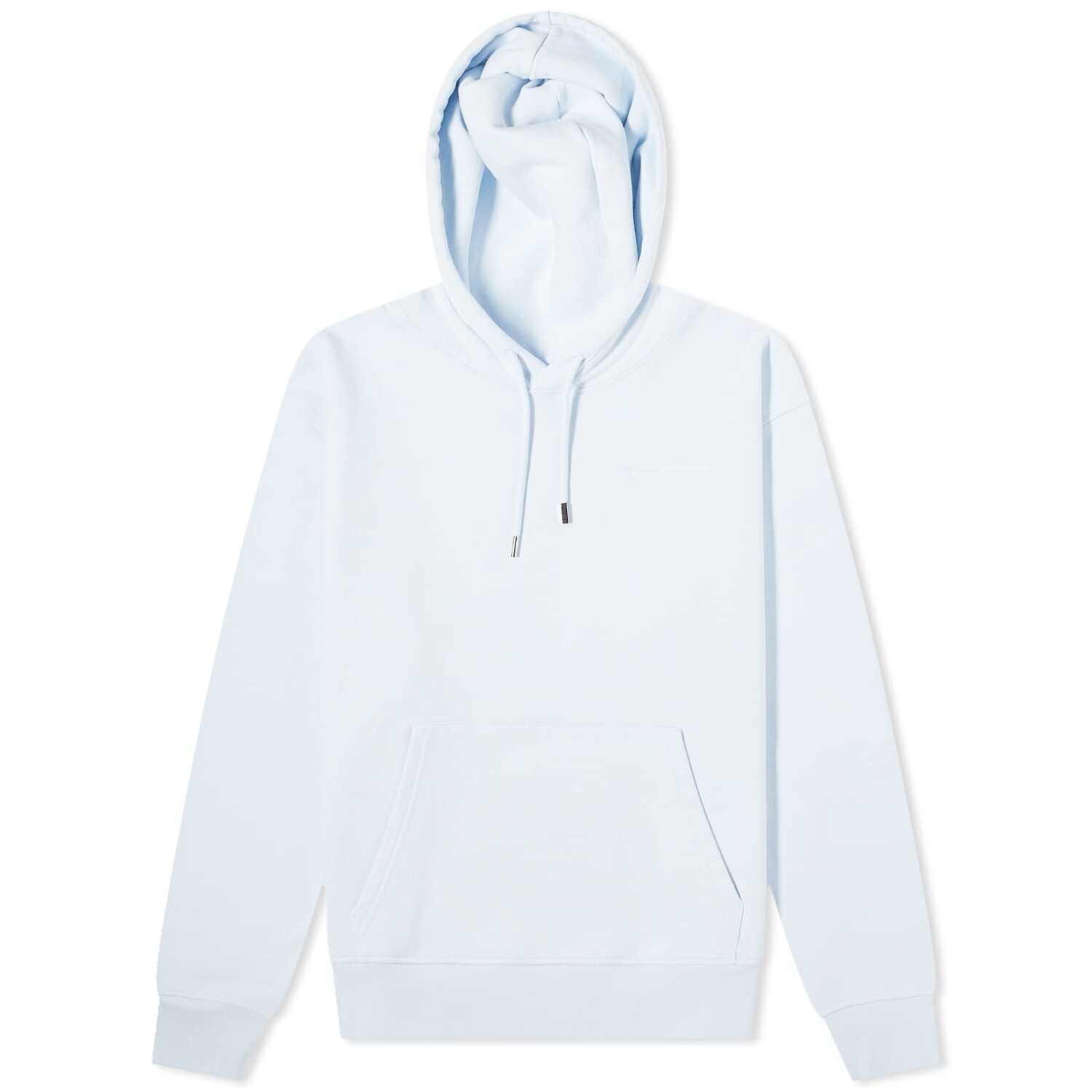 

Худи Jacquemus Brode Logo, светло-синий