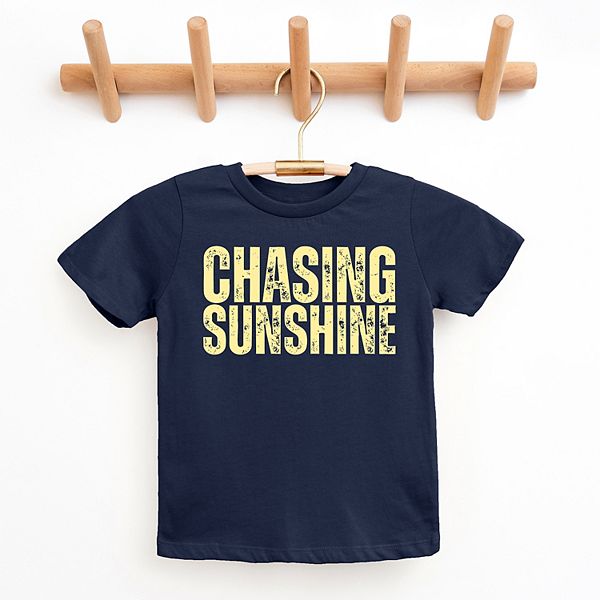 

Футболка с коротким рукавом Chasing Sunshine Block Distressed The Juniper Shop, Navy